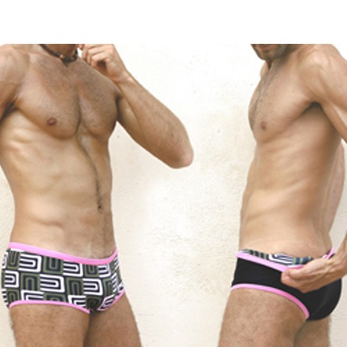 Badehose 2in1 wende - badehose, wende-badeslip