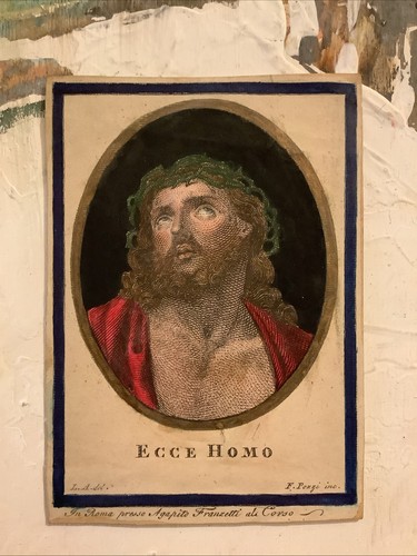 Santino antico ecce homo - antico,