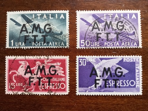 1947 trieste amg ftt zona - trieste, amg-ftt-