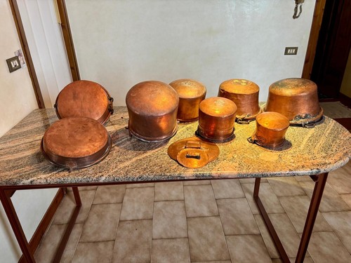 Pentole antiche rame - antiche,