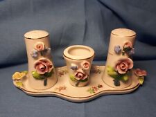 Sale e pepe + porta stuzzicadenti in porcellana Real Capodimonte, antico