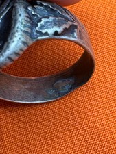 WW2. Anello tedesco in argento. Seconda guerra mondiale.