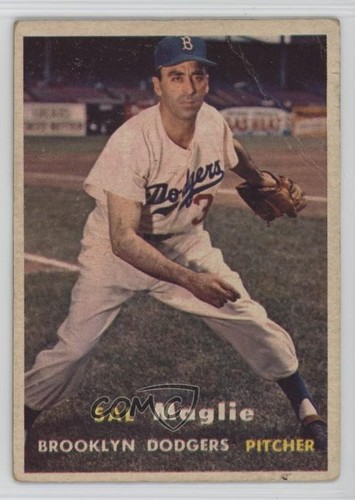 1957 topps sal maglie - maglie, #5