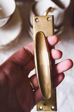 Maniglia Cremonese Ottone Vintage Per Finestre O Porta Finestra