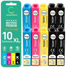 10 Cartucce 603xl compatibili per stampante Epson XP 3105 4100 4105 2155 3150