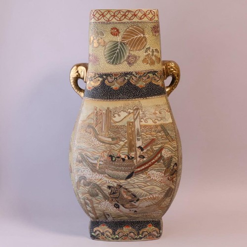 Enorme vaso giapponese satsuma - enorme,