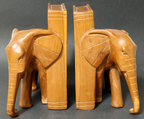 Intagliato elefanti figura - 2,