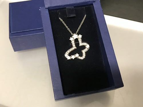 Swarovski necklace 5cm - necklace, 43.5cm