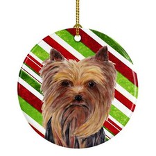Yorkie Candy Cane Holiday