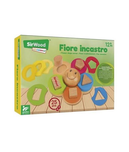 Fiore blocchi geometrici gioco - fiore,