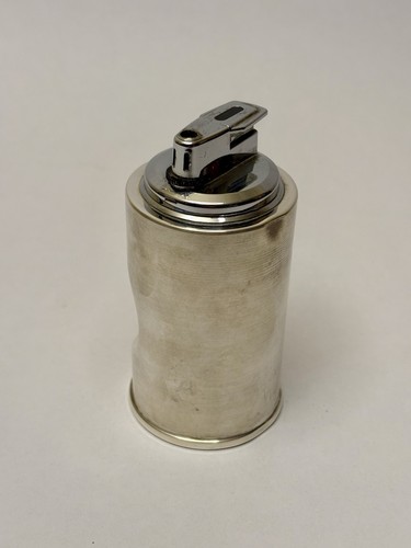 Accendino tavolo argento - accendino,