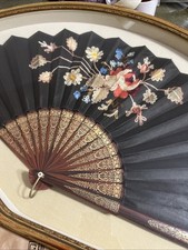 Ventaglio Antico In Seta