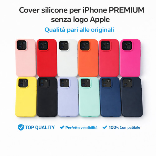 Cover silicone per iphone - cover,
