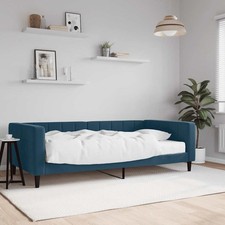Divano Letto con Materasso Blu