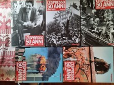 L'espresso 50 Anni Collana COMPLETA in 5 volumi 50 anni di storia