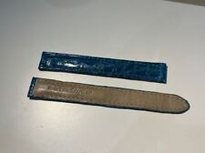 Cinturino Cartier tank alligatore blu 13mm Originale