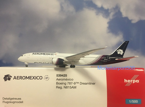 Herpa wings 500 boeing 787 - 1:500,