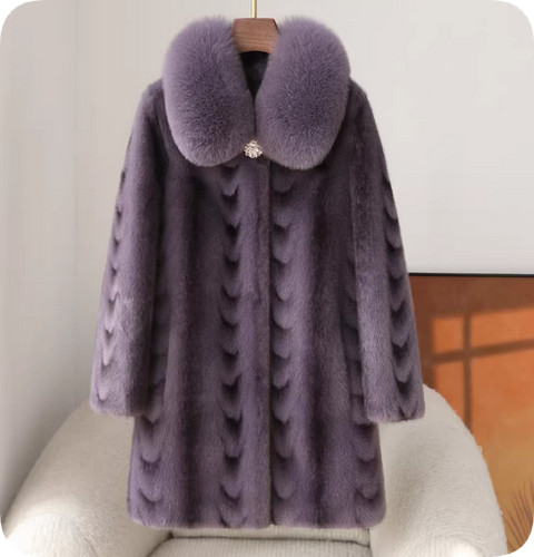 Cappotto pelliccia visone