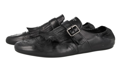 Sneaker prada pelle con - prada, in