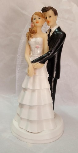 Cake topper sposi resina - topper,