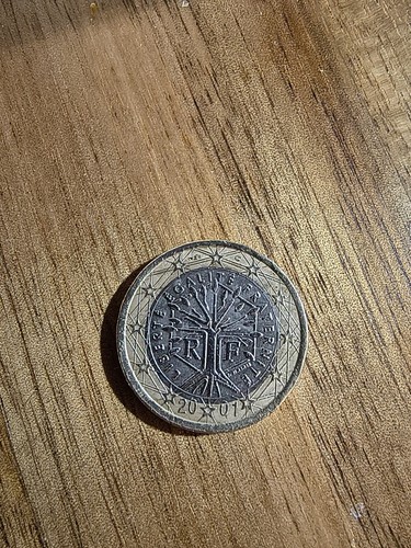 Moneta euro francia 2001 - moneta,
