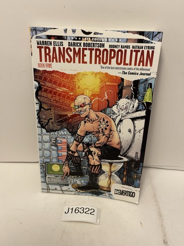 Transmetropolitan book tpb - transmetropolitan,