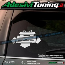 Adesivo Down&Out Peugeot 206cc