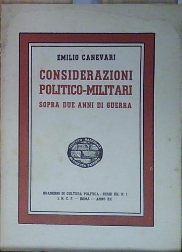 Canevari emilio - canevari,