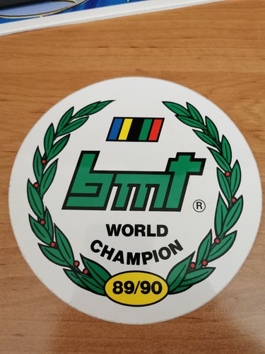 Vintage stickers bmt world - stickers,