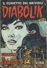 Diabolik  20 prima serie SODIP gioielli di sangue ed. Astorina BO12