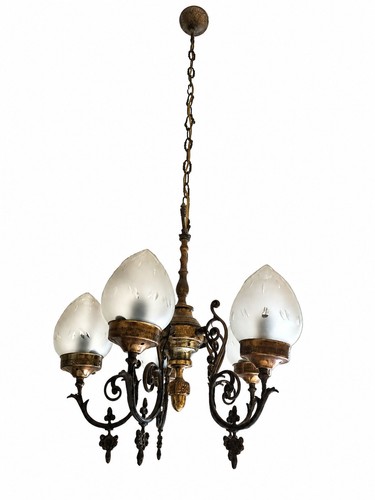 Lampadario vintage luci in - lampadario,