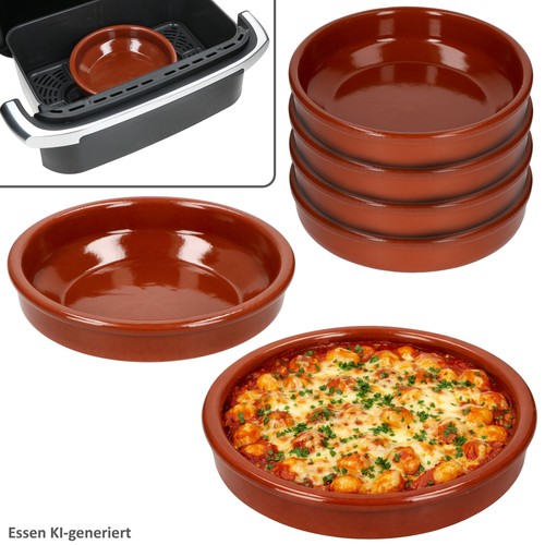 Set vassoi argilla - set, 6