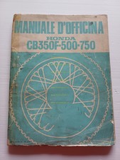 HONDA CB 350 - CB 500 - CB 750 1974 manuale officina originale ITALIANO