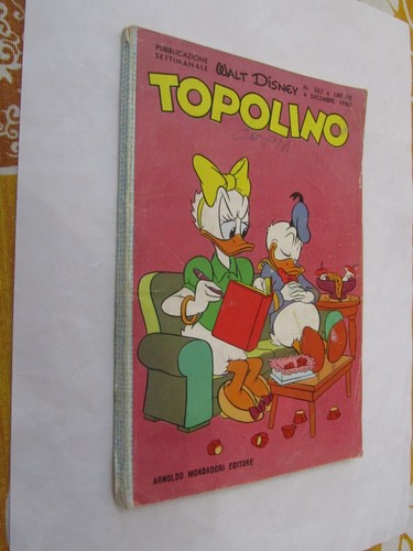 Topolino 262 originale - topolino, n.