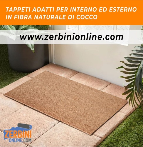 Zerbino cocco misura per - zerbino,