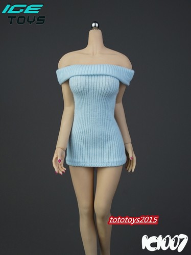 Abito gonna maglione - , blu