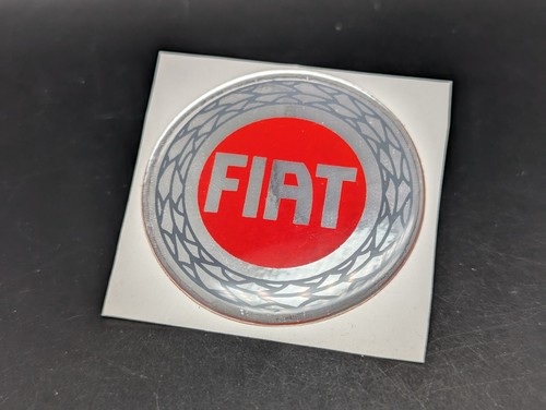 Fiat 60mm logo adesivo - 60mm, 3d