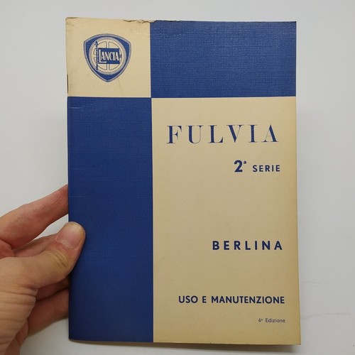 Libretto uso manutenzione