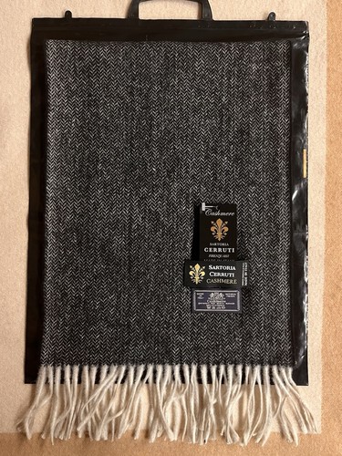 Sciarpa fantasia chevron nero - sciarpa,