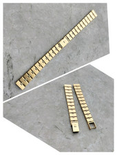 UNIVERSAL GENEVE GOLD PLATED VINTAGE WATCH BRACELET BRACCIALE UHREN 13mm NOS