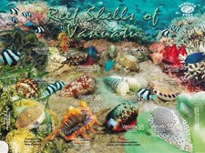 Vanuatu 2006 Mi. 1261-72 Conchiglie Lumache Shells IMPERFORATED Proof, raro