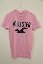 HOLLISTER+++T SHIRT++ROSA++TG S+++PERFETTA+++ORIGINALE100%-RV-