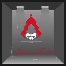 adesivi natale per vetrine