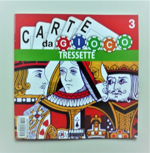 Carte gioco 3 tressette - carte,