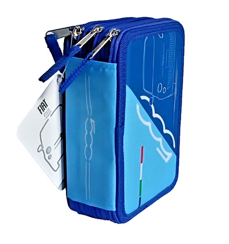 Astuccio scuola zip fiat - astuccio,