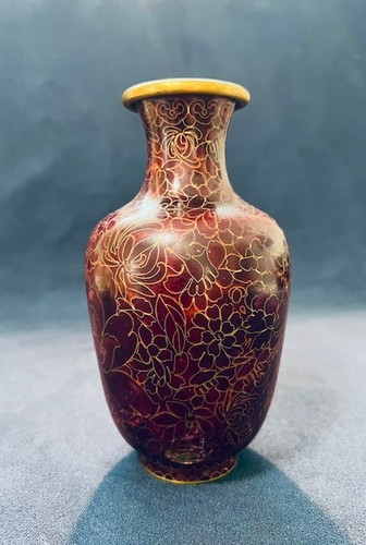 Vaso cloisonne vintage cinese