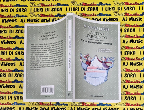 Book libro pattini argento - book, d'argento