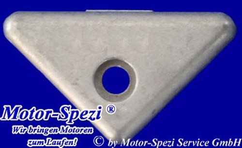 Anodo magnesio triangolare - anodo,