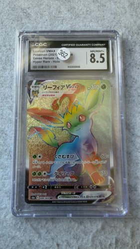 Leafeon vmax cgc mint 2022 - vmax,