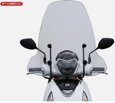 PARABREZZA SYM SYMPHONY 125 E5  2021 in poi paravento cod.23556 piccoli segni